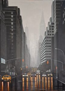 Tarde lluviosa en NY
